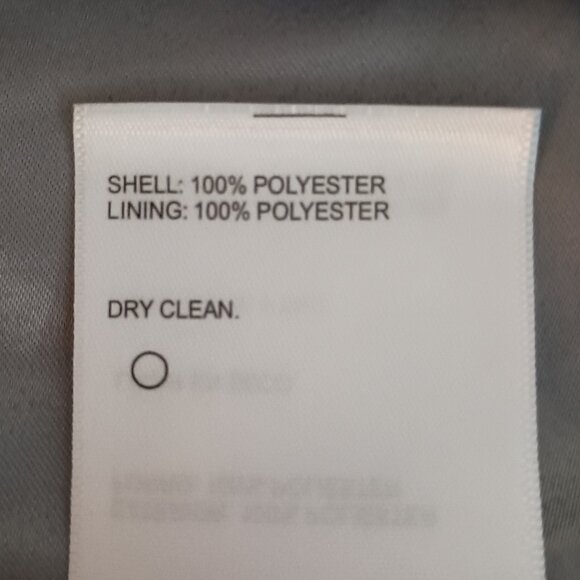 Laundry by Shelli Segal Gray Wool Alternative Winter Coat Women’s Size L NWT - Picture 9 of 16